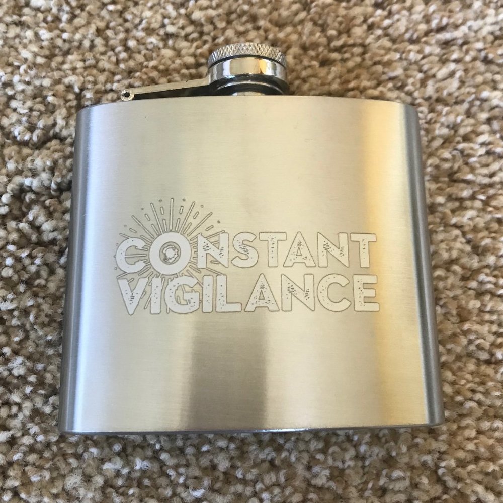 Harry Potter- Constant Vigilance Flask